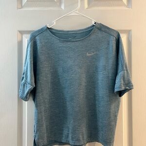Nike Green Crop Relaxed T-Shirt
